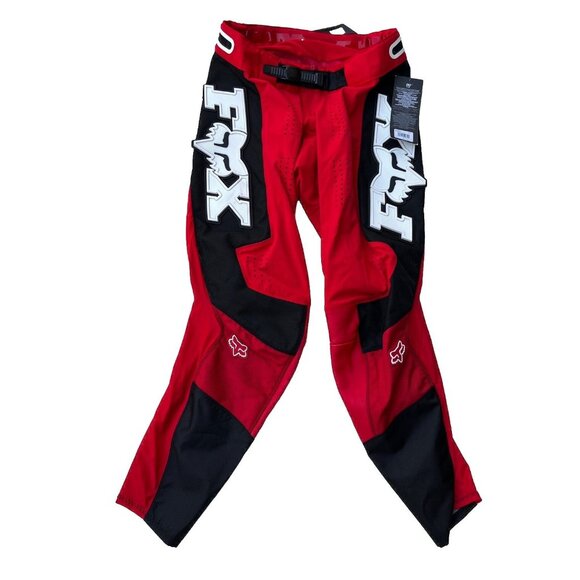 Fox Other - Fox Racing MX20 180 Prix Mens Motocross Pants Flame Size 32